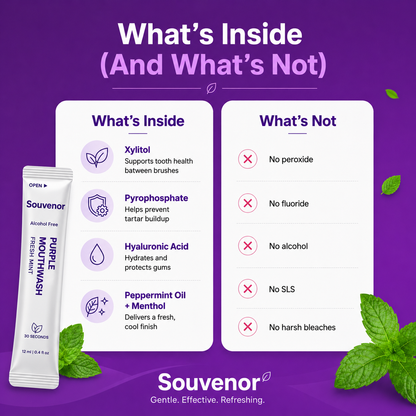 Souvenor Purple Mouthwash